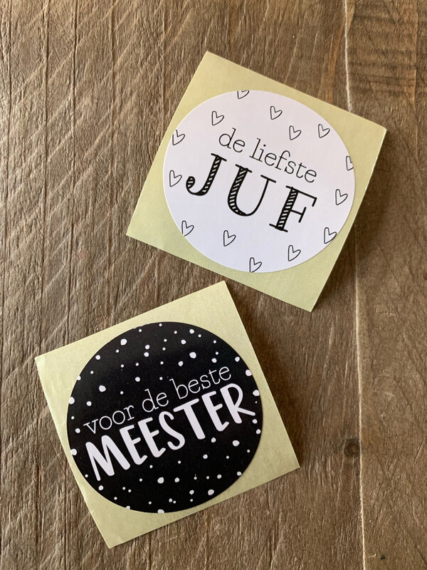 De liefste Juf of Voor de beste meester.