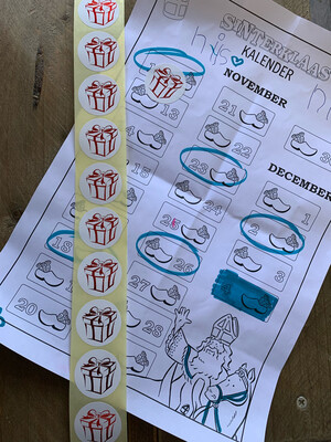 Schoenzet Kalender en toebehoren