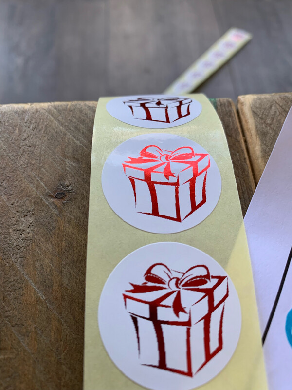 3cm Stickers voor aftelkalender