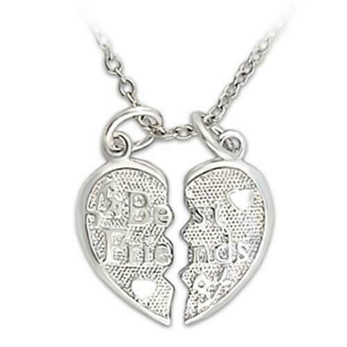 LO340 - Silver Brass Pendant with No Stone