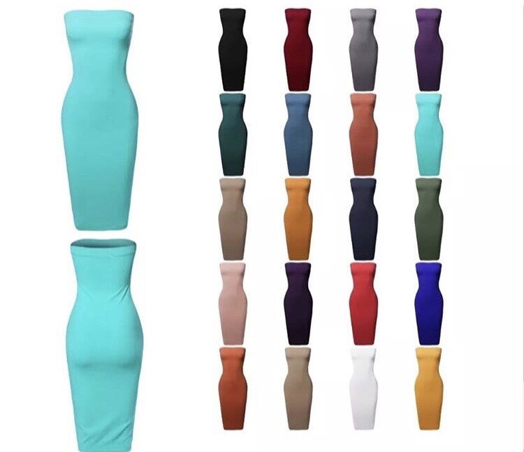 Tube Top Dress
