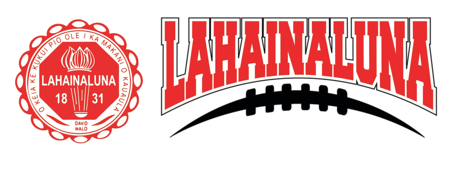 Lahainaluna Athletics Sticker White