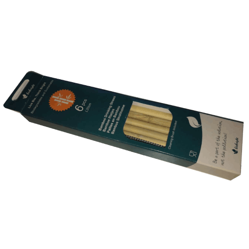 BIO Bamboerietje 20cm (6pcs+1 borstel)