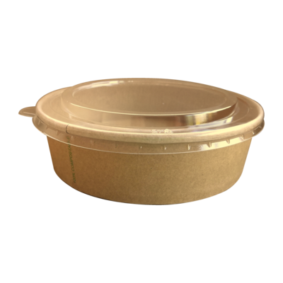 PLA Lid Φ185mm for Salad Bowl 900, 1100 & 1300ml