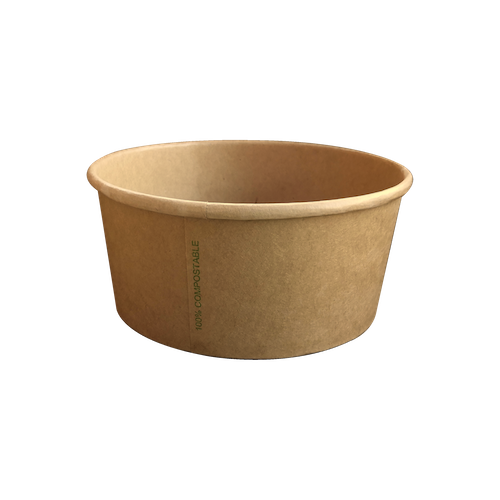 BIO Kraft/PLA Salad Bowl 1000ml