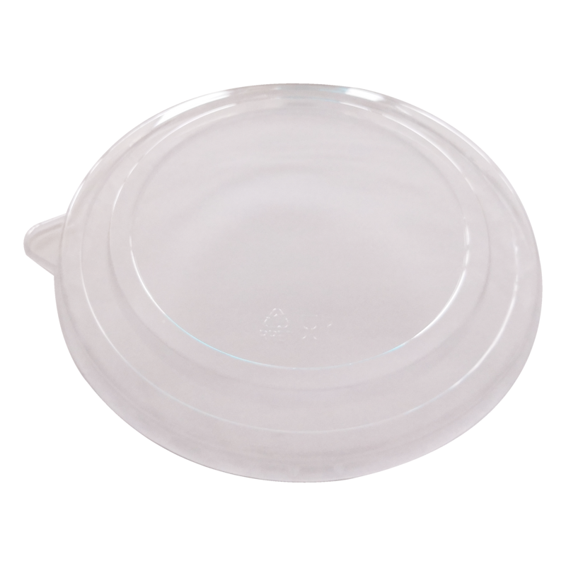 rPET Deksel Φ185mm voor Saladebakje 900, 1100 & 1300ml