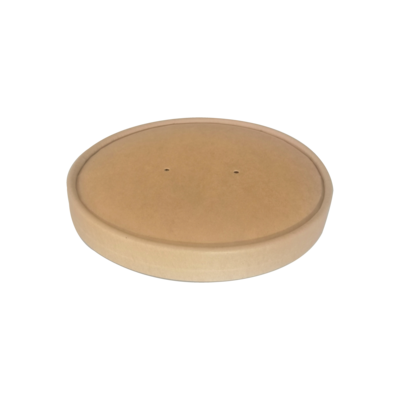 Couvercle BIO Kraft/PLA Φ150mm pour saladier 500, 750 & 1000ml