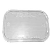 rPET Lid for Sugarcane Menu Boxes 500ml & 650ml