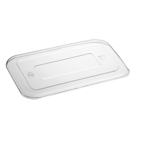 ​rPET Lid for Sugarcane Menu Box 1000ml