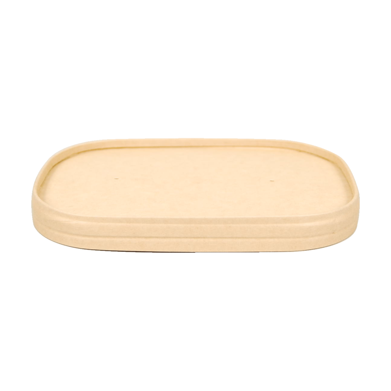 Microwave Kraft Lid for Rectangular Containers