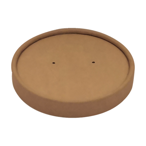 Microwave Kraft Lid Φ117mm for Soup Cup 750ml/1000ml