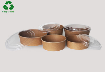 Kraft/PE  Salad Bowls