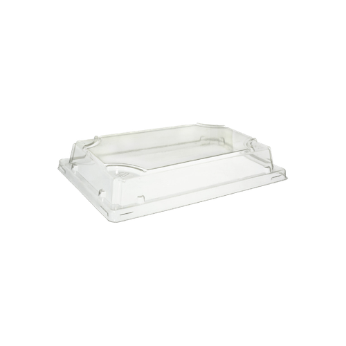 PET Lid for Sugarcane Sushi Tray 165 x 95mm（#01）