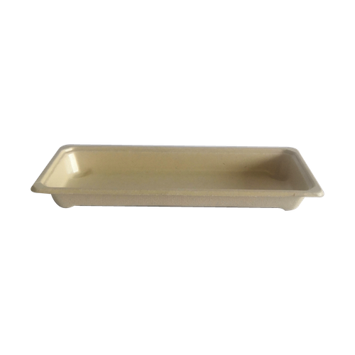Sugarcane Sushi/Snack Tray 220 x 90mm（#02）
