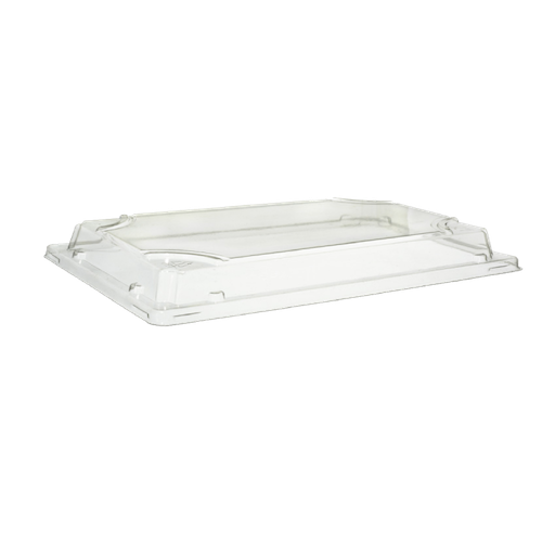 PET Lid for Sugarcane Sushi Tray 223 x 94mm（#02）