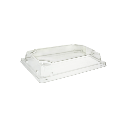 PET Lid for Sugarcane Sushi Tray 188 x 132mm（#05）