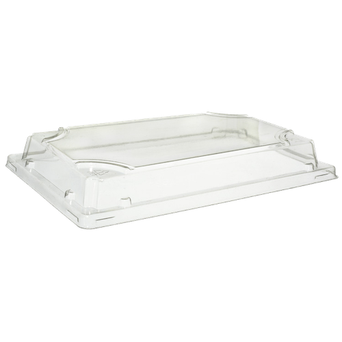 Couvercle PET pour Sushi Trays en Canne à Sucre 261 x 190mm（#11）