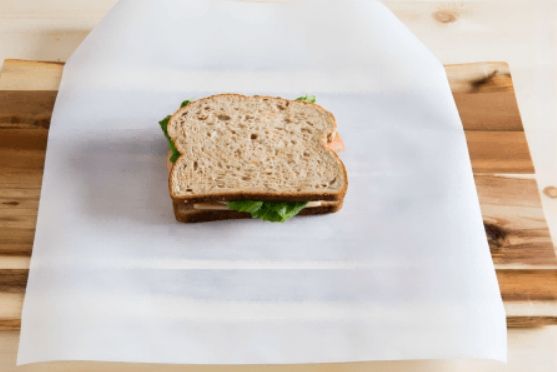 BIO Hamburger sheets Nature Kraft 43x33 Cm white  (50g/m2) 1000pcs/box