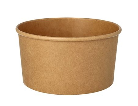 Kraft Salad Bowl /PE 1000ml