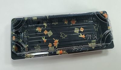 PET Sushi Tray #02 + PET Sushi deksel #02