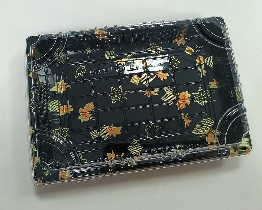 PET Sushi Tray #05 + PET Sushi deksel #05