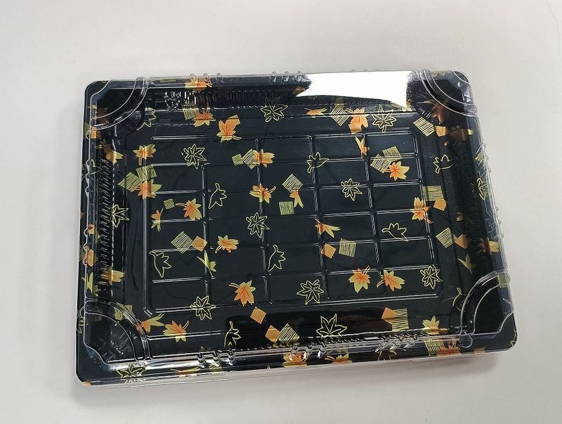 PET Sushi Tray #11 + PET Sushi deksel #11