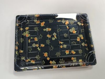 PET Sushi Tray #11+ PET Sushi Lid #11