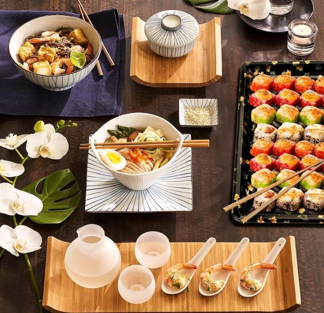 PET Sushi Tray #11+ PET Sushi Lid #11