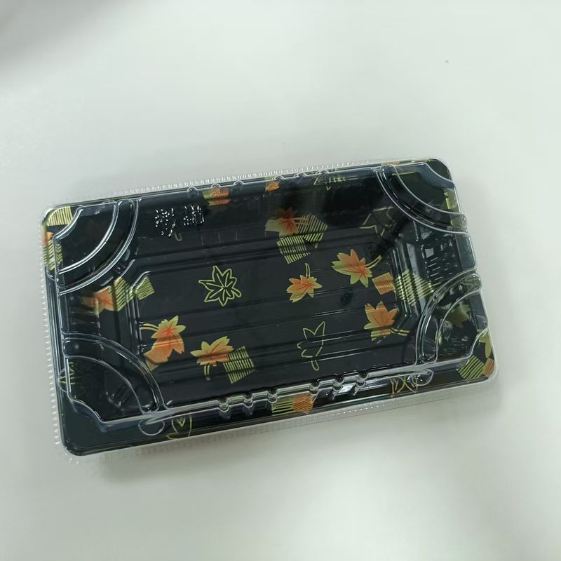 PET Sushi Tray #01 + PET Sushi deksel #01