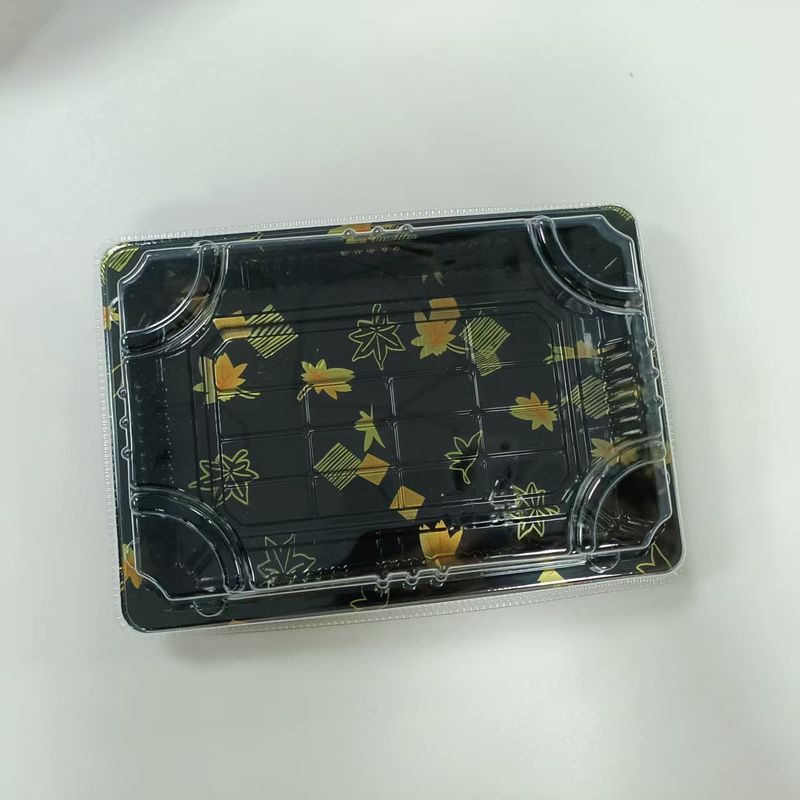 PET Sushi Tray #03 + PET Sushi deksel #03