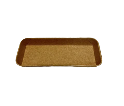 #02 kraft paper sushi/snack trays