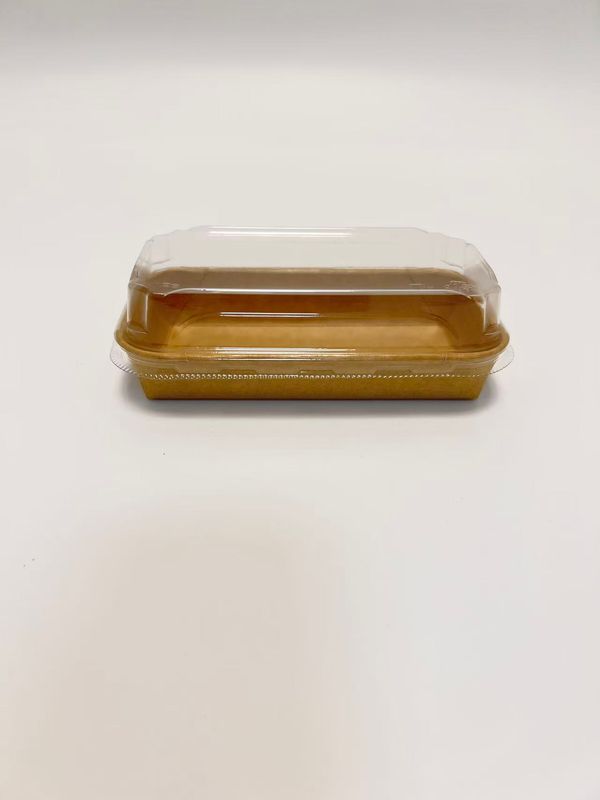 PET Lid for Kraft Sushi Tray #01 (162 x 93mm)