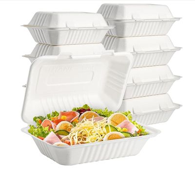 BIO Sugarcane Burger/Lunch Box 900ml