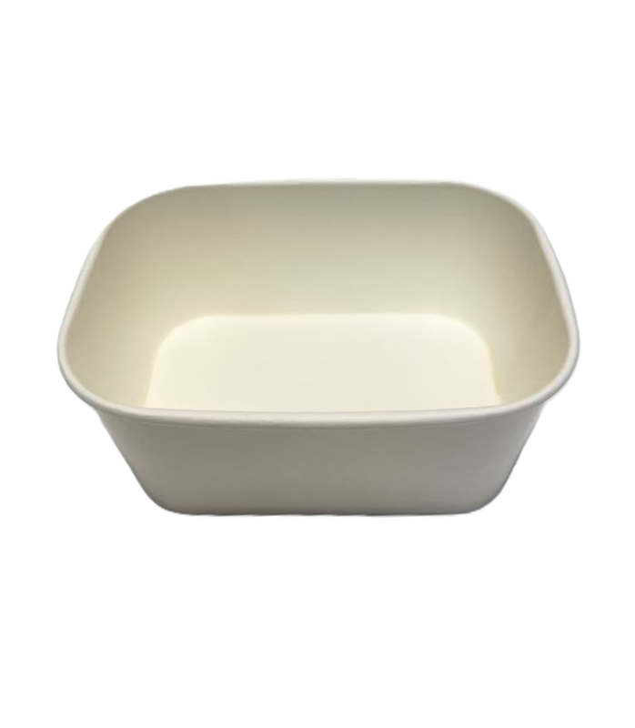 Rectangular Microwave Kraft Container 1000ml