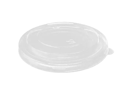 PET-deksel 118 mm voor  Kraft/PE  Salade / Sausbekers 360ml