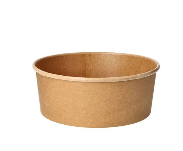 Kraft/PE  Saladebakje 1300ml