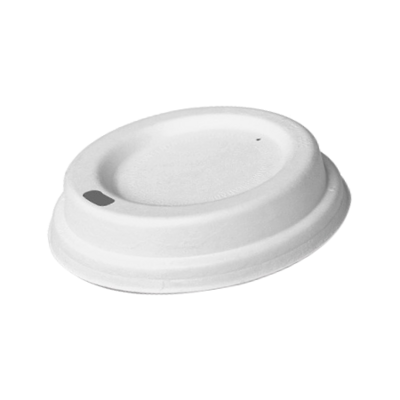 BIO Suikerriet deksel voor Koffiebekers Φ80mm