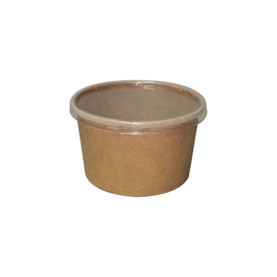 BIO Kraft/PE Multi-food Cup 180ml/5oz