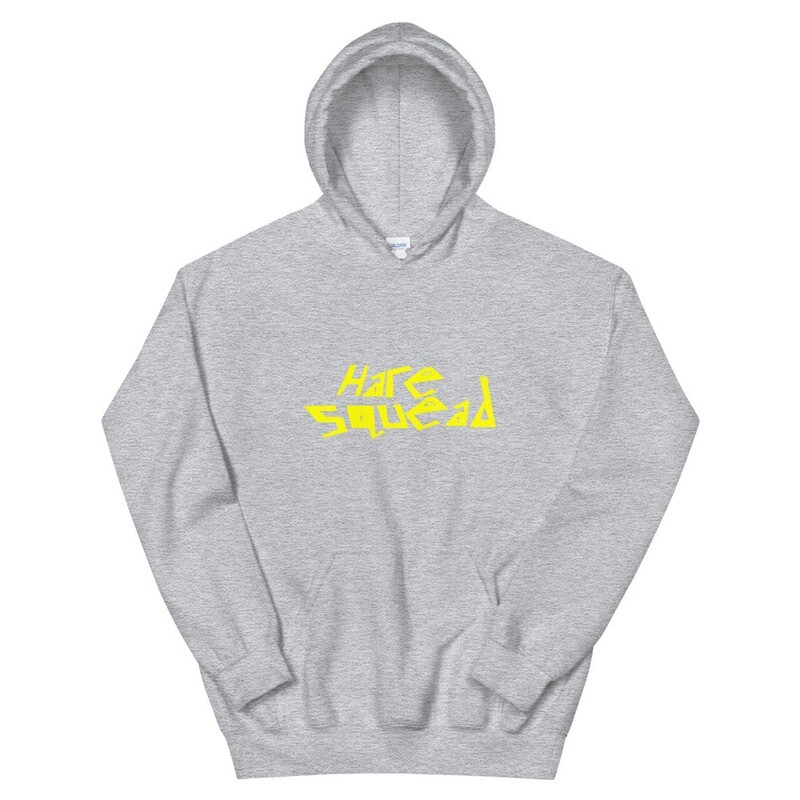 Unisex Yellow Logo Hoodie