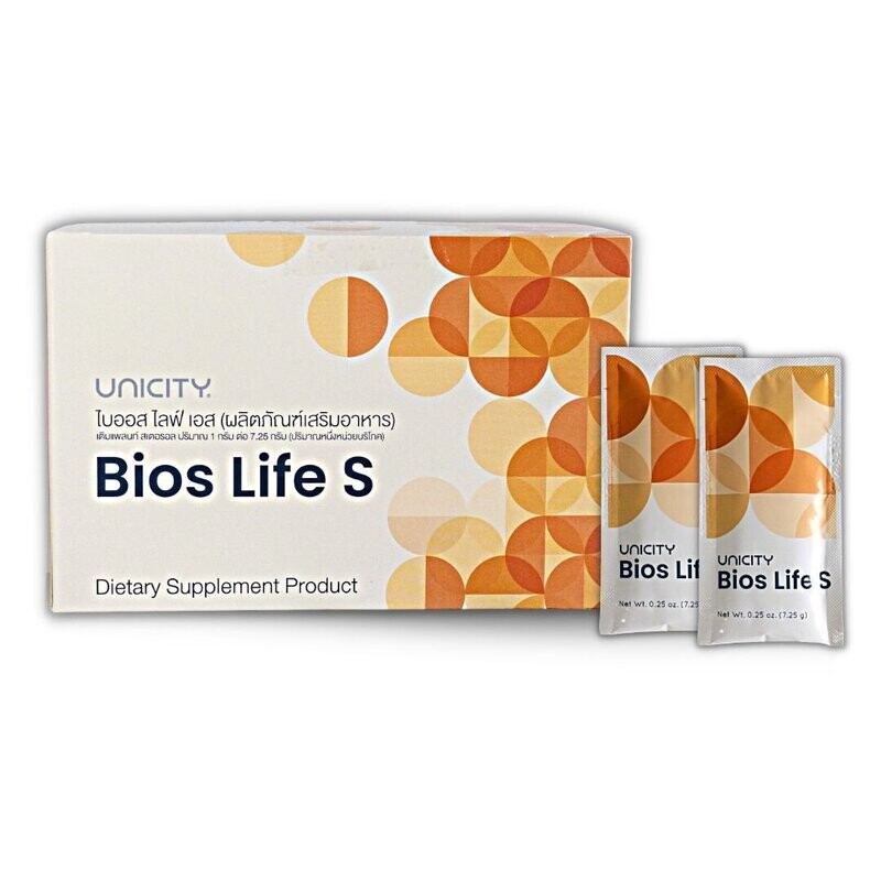 ใยอาหารสูตรพิเศษ ไบออส ไลฟ์ เอส Bios Life S (60 ซอง)