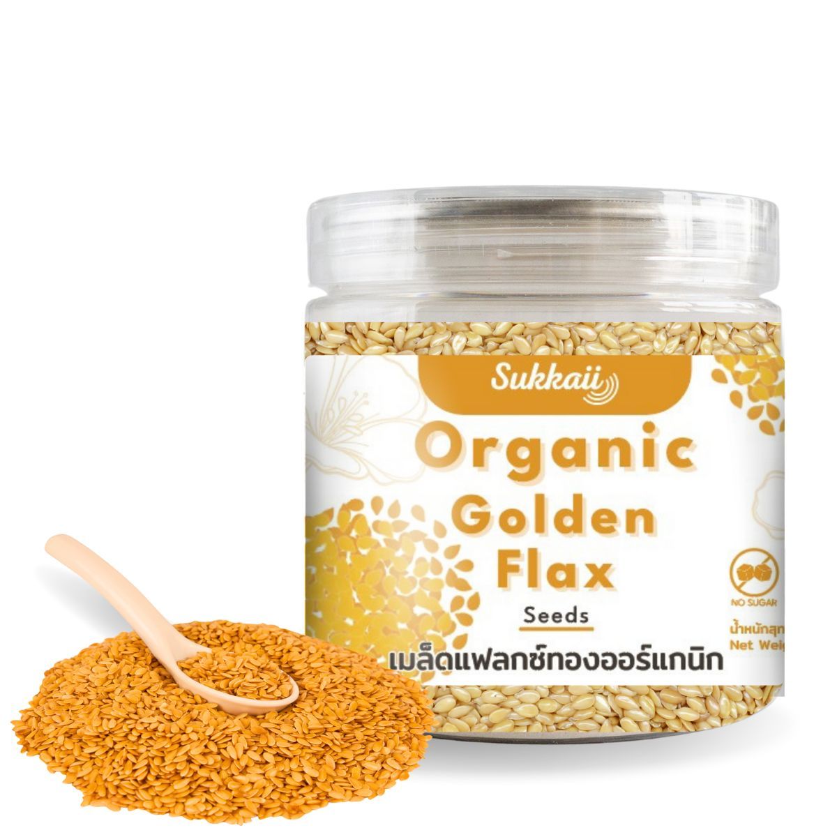 เมล็ดแฟล็กซ์ทอง ออร์แกนิค 180 g