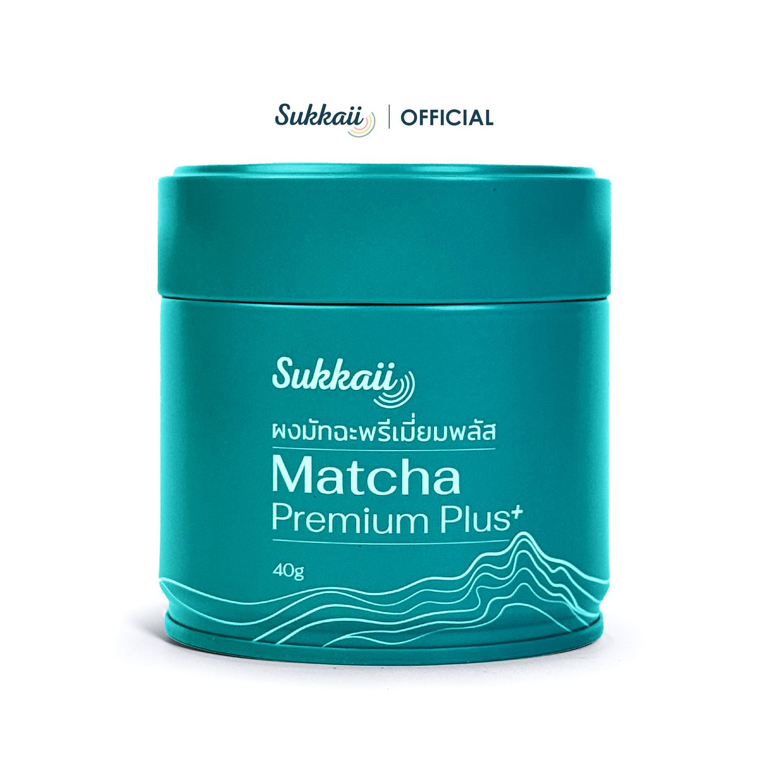 มัทฉะ พรีเมี่ยมพลัส Sukkaii อร่อยนัว  รสชาติอูมามิ (40 กรัม) | Matcha Premium Plus+