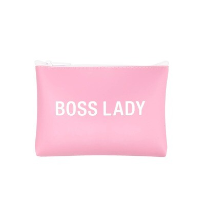 ABOUT FACE DESIGNS, INC. - Boss Lady Silicone Cosmetic Bag - Small