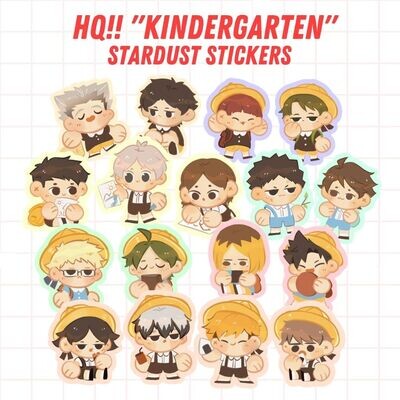 HQ Kindergarden Stardust Stickers SET