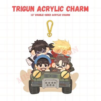 Trigun Gang! Charms