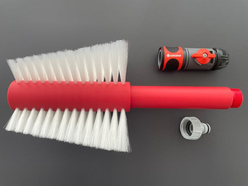 Jalousienfix basic red mit Gardena- Anschluss Jalousienfix basic red mit Gardena- Anschluss