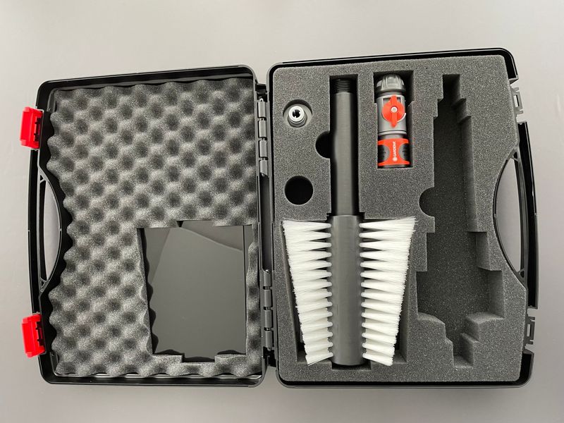 Sparset im Koffer  Jalousienfix professional mit Gardena- Anschluss