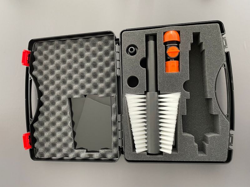 Sparset im Koffer 
Jalousienfix professional mit  Anschluss