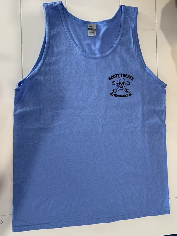 Carolina Blue Booty Treats Logo Tank Top