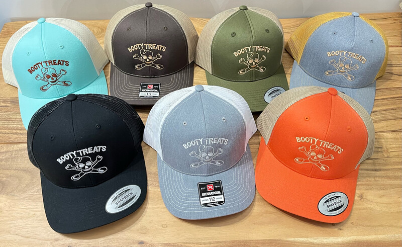 Booty Treats Skull Trucker Hat